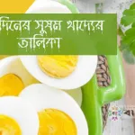 প্রতিদিনের সুষম খাদ্যের তালিকা