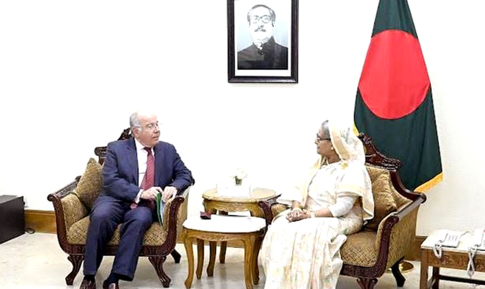 ব্রাজিলকে প্রধানমন্ত্রী শেখ হাসিনা